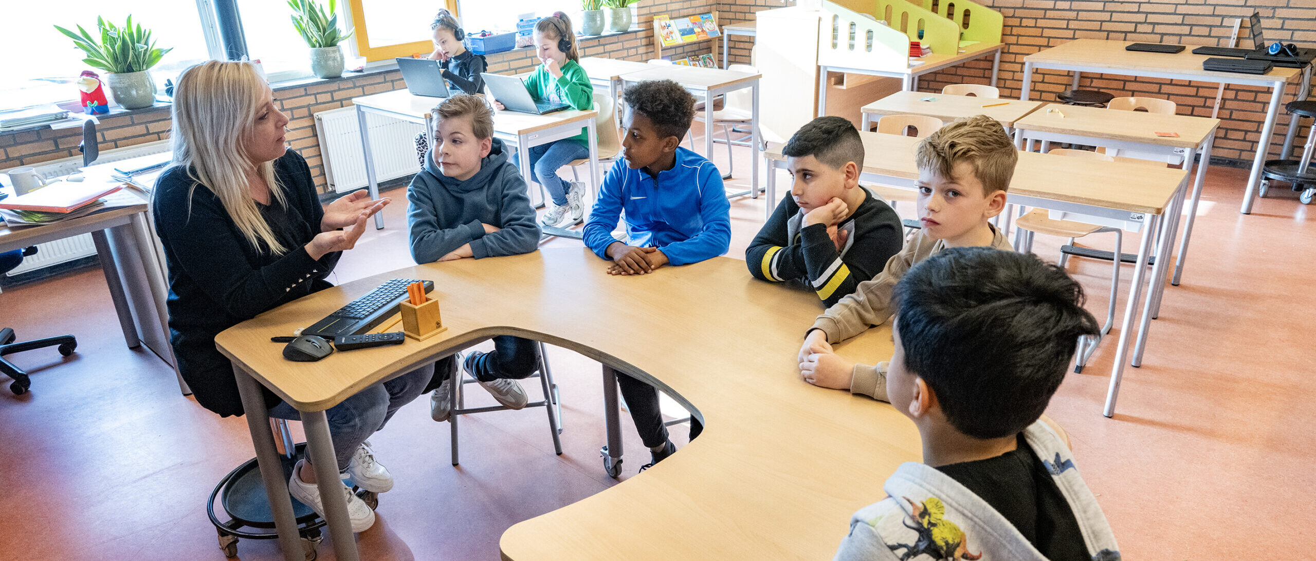 In de klas bij De Duinpieper